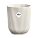 Elho Vibes Fold Orchid High Pot 12.5cm - Linen White
