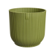 Elho Vibes Fold Round Houseplant Pot - Fern Green