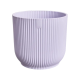 Elho Vibes Fold Round Houseplant Pot - Soft Lilac