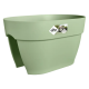 Elho Vibia Campana Flower Bridge 40cm - Pistachio Green