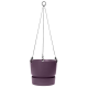 Elho Greenville Hanging Basket 24cm - Vintage Plum