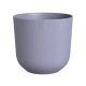 Elho Jazz Round Houseplant Pot - Lavender Lilac