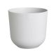 Elho Jazz Round Houseplant Pot - Silky White