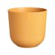 Elho Jazz Round Houseplant Pot - Amber Yellow