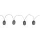 Flaming Solar String Lights - Set of 10