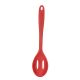 Fusion Twist Silicone Slotted Spoon Red