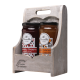 Wooden Cruet Breakfast Time Set