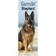 German Shepherd 2025 Slim Calendar