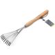 Burgon & Ball RHS Stainless Mid Handled Shrub Rake