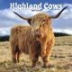 Highland Cows 2025 Wall Calendar