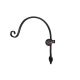 Arched Heavy Duty Bracket with Leaf Detail - 38cm