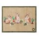 Hug Rug Allotment Bunnies Mat 65x85