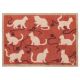Hug Rug Kitty Cat Rust Mat 65x85