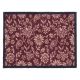 Hug Rug Paisley Floral Burgundy Mat 65x85