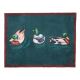 Hug Rug Swimming Ducks Teal Mat 65x85