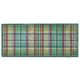 Hug Rug Tartan Green Runner 65x150