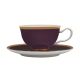 Kasbah Cup & Saucer 200ml in Gift Box - Violet