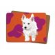 LG Table Mat Westie Puppy