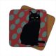 LG Coaster - Black Cat