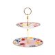 Contessa 2 Tier Cake Stand - Rose