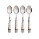 Contessa Teaspoons Set of 4 - White