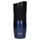 Built 470ml Tilt Stainless Steel Travel Mug - Blue & Black