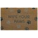 Coir Door Mat Wipe Your Paws 45x75