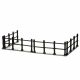 Lemax Canal Fence - Set of 4