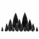 Lemax Assorted Pine Trees - Set of 21