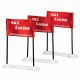 Lemax Ski Racing Flag - Set of 3