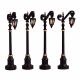 Lemax Colonial Street Lamp - Set of 4