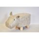 Kiddo Hippo Leatherette Seat - Grey