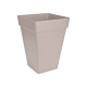 Elho Loft Urban Square High 30cm - Warm Grey
