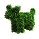 Artificial Topiary Buster The Dog