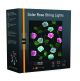 12 Solar Rose Flower String Lights