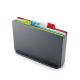 Joseph Joseph Index™ Chopping Board Set - Graphite/Coast