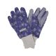 Kent & Stowe Cotton Gardening Gloves Flutterbug Purple - Medium