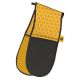 Kitchen Pantry Double Oven Glove - Yellow Honeycomb
