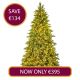7.5ft Lawrence Fir 'Feel Real' Pre-Lit Christmas Tree