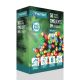 50 Battery Operated Multi-Action LED Christmas TimeLights - Multi Coloured