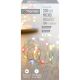 200 MicroBright Battery Operated Christmas Lights - Multi Coloured