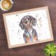 Man's Best Friend Dachshund Laptray