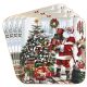 Macneil Santa Coasters Set of 4