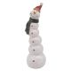 Ceramic Twist Snowman Medium
