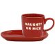Christmas Snack Set Naughty Or Nice Red