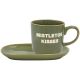 Christmas Snack Set Mistletoe Kisses Green