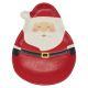 Christmas Novelty Plate Santa