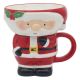 Christmas Novelty Mug & Bowl Santa