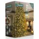 2000 TreeBright Multi-Action LED Christmas Lights - White & Warm White Mix