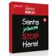 35cm Santa Please Stop Here Hanging Lit Neon Sign